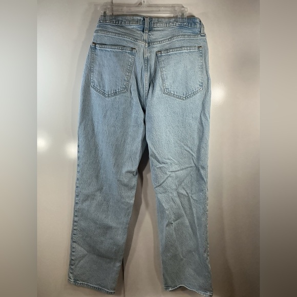 Abercrombie & Fitch Light Blue Straight Leg Jeans - Picture 5 of 5